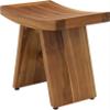 AquaTeak The Original 18" Asia Teak Shower Bench & AquaTeak Premium Teak Oil view 3