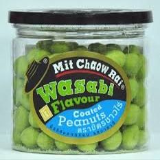 1 x 138 g, Mit chow rai Wasabi flavor coated peanuts, By Taweekoon