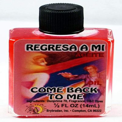 12 Pieces BRYBRADAN Come Back to ME Oil/REGRESA A MI ACEITE 1/2 FL OZ 14.7ML