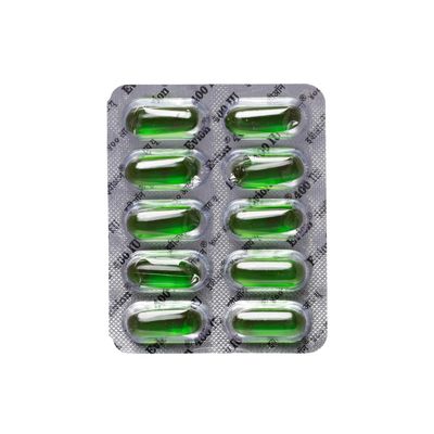50 Evion Capsules Vitamin E For Glowing Face,Strong Hair,Acne,Nails, Glowing Skin 400mg