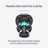 SNOOZ Smart White Noise Sound Machine - Real Fan Inside for Non-Looping White Noise, Sleep Aid for Adults, Travel, Sleeping, Bedroom, Portable, Baby Registry Essential - Cloud view 3