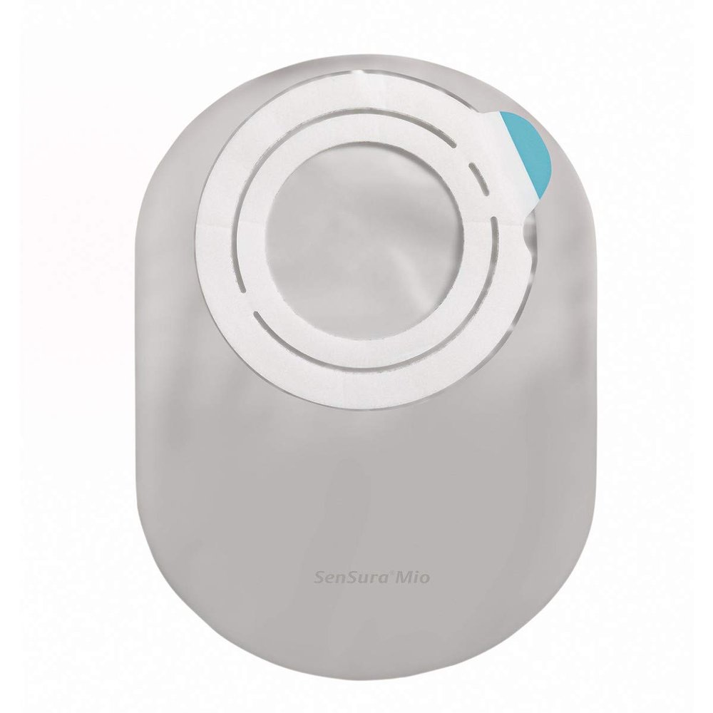 Filtered Ostomy Pouch SenSura Mio Flex Two-Piece System Maxi Closed End