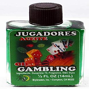 12 Pieces BRYBRADAN Gambling Spiritual Oil JUGADORES ACEITE ESPIRITUAL -1/2 FL OZ 14.7ML