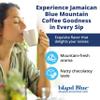 Island Blue 100% Jamaica Blue Mountain Medium Roasted Whole Beans Coffee (8oz) view 3