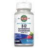 KAL Vitamin B12 Methylcobalamin and Adenosylcobalamin 2000 mcg ActivMelt, B12 Energy Supplements, Metabolism, Nerve, Red Blood Cell Support, High Absorption, Natural Berry, 60 Serv, 60 Micro Tablets view 1