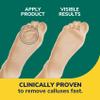 Dr. Scholl's CALLUS REMOVER Seal & Heal Bandage with Hydrogel Technology, 4ct // Removes Calluses Fast And Provides Cushioning Protection Against Shoe Pressure And Friction For All-Day Pain Relief view 3