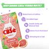 CBS Yerba Mate Pomelo (Grapefruit)  Loose Leaf Flavored Yerba Mate Tea, 500g (1.1lb), Naturally Caffeinated, GlutenFree view 4