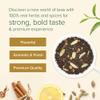 VAHDAM Top 10 Favourites Tea Sampler Set | Loose Leaf Tea (50+ Cups) | Tea Variety Pack with Green, Herbal, Black & Chai Brew | Vacuum Sealed For Freshness | Brew Hot & Cold view 2