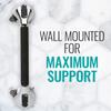 DMI Suction Cub Grab Bars for Bathroom, Tub and Shower - Chrome 16 Inch view 3