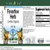 Feverfew Herb (Certified Organic) - 450 mg (100 Capsules, ZIN: 517681) - 3 Pack view 4