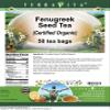 Fenugreek Seed (Certified Organic) Tea (50 tea bags, ZIN: 517680) - 3 Pack view 2
