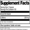 Caffeine - 200 mg (100 Capsules, ZIN: 407587) - 2 Pack view 4