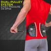 BraceAbility Spine Sport Back Brace - Athletic Men's and Women's Workout Lumbar Corset for Exercising, Running, Golfing, Driving, Fishing, Active Nurses and Police Work (Medium) view 3