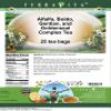Alfalfa, Boldo, Gentian, and Goldenseal Complex Tea (25 tea bags, ZIN: 512007) - 3 Pack view 2