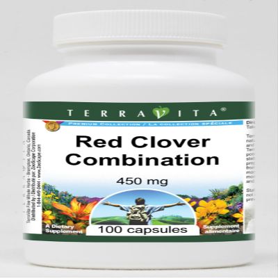 Red Clover Combination - 450 mg (100 Capsules, ZIN: 511124) - 3 Pack
