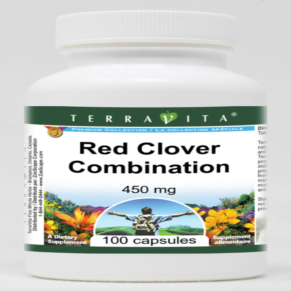 Red Clover Combination - 450 mg (100 Capsules, ZIN: 511124) - 3 Pack