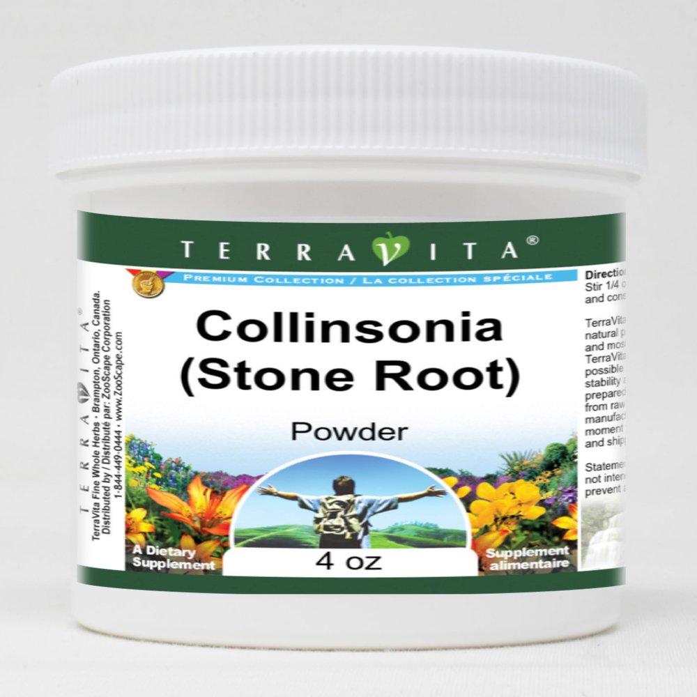 Collinsonia (Stone Root) - Powder (4 oz, ZIN: 510770) - 3 Pack