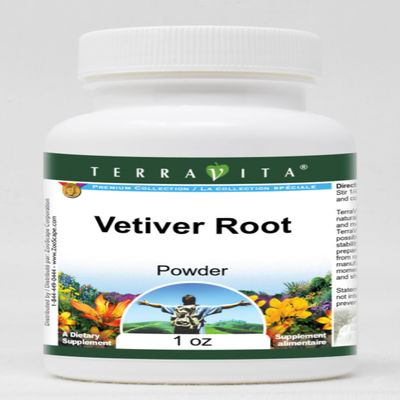 Vetiver Root Powder (1 oz, ZIN: 512652) - 3 Pack