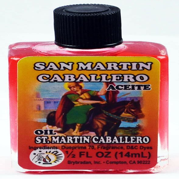12 PIECES BRYBRADAN ST. MARTIN CABALLERO OIL/ACEITE 1/2 FL OZ 14.7ML