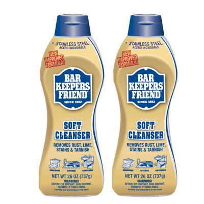 Bar Keepers Friend Bar Keepers Friend Soft Cleaner Premixed Formula, Citrus, 26 Ounce (Pack of 2)