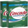 Cascade Complete Powder All-in-1 Dishwasher Detergent - 75 oz - Fresh - 2 pk view 1