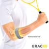 Bracoo Elbow Brace for Tendonitis & Pain Relief  Tennis & Golfers Elbow Strap with Forearm Compression Support for Men & Women, Workout, Weightlifting, Sports  EP40 view 3