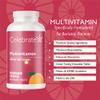 Celebrate Vitamins Bariatric Multivitamin Chewable, Iron Free - Post Gastric Bypass & Sleeve Gastrectomy Supplement for Men & Women - Essential Minerals & Vitamin A, B, D & E - Orange (60 Tablets) view 2