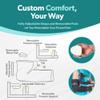 BraceAbility Elbow Immobilizer Brace | Removable Long Arm Cast and Soft Forearm Orthosis Splint for Broken Supracondylar, Distal Humerus, Proximal Ulna Fracture or Olecranon Bursitis (S/M) view 4