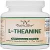 L-Theanine 200mg Double Strength - Supports Health Sleep Response and Relaxation - 120 Capsules (Third Party Tested, Gluten Free) by Double Wood view 1