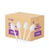Pantry Value [1000 Count] Lightweight White Plastic Spoons - Disposable Cutlery for Parties, Events, and Dinner (Formerly Comfy Package) view 1