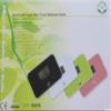 NewlineNY Auto Step On Super Mini Travel Bathroom Scale, 5.25" x 8.5" SBB0638SM: Strawberry Ice view 2