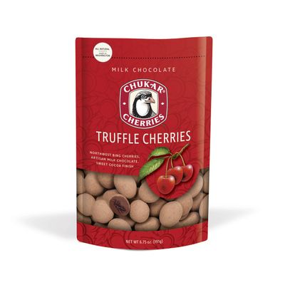 Chukar Cherries Milk Chocolate Truffle Cherries (Pack of 1)
