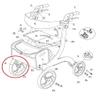 Front Wheel with Bearings for Drive RTL10266 Nitro Rollator Walker (Serial # 2A1606301542 and newer ONLY) view 1