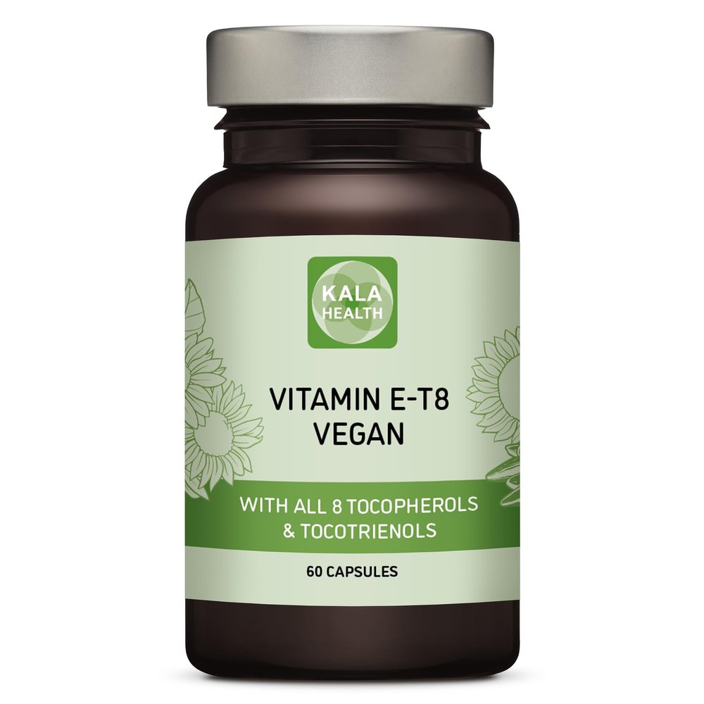 Procapsin Unique Vegan Formula with All 8 Tocopherols and Tocotrienols Vitamin E Contains no PAHs, Heavy Metals, Contaminants or Preservatives - Certified Sustainable - Hair, Scars and Skin (60)