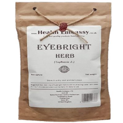Health Embassy Eyebright Herb | Euphrasia officinalis L | Herbal Tea (100g)