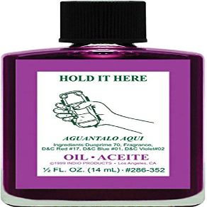 (1Pack) Indio Products Spiritual Anointing Oil- Hold IT HERE 1/2oz
