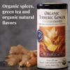 The Republic of Tea - Organic Turmeric Ginger Green Tea Tin, 50 Tea Bags, Naturally Caffeinated view 3