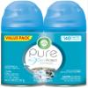 Air Wick Automatic Air Freshener Spray Refill, 2ct, Fresh Waters, Odor Neutralization, Essential Oils view 1