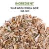 Green Organic Supplements White Willow Bark, 180 Vcaps, High Absorbable, Non-GMO, Gluten-Free (Pack of 2) view 3