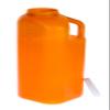 Large Male Urinal with Leak Proof Screw Cap Lid (3000 mL or 101 oz.) (Amber Color) view 4