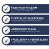 Advanced Blueberry Detox Daily Fiber Formula by Purity Products - Featuring PurityBlue Organic Wild Blueberries - A Full 6 Grams of Detoxifying, Regularity Promoting Prebiotic Fiber - 30 Servings view 4