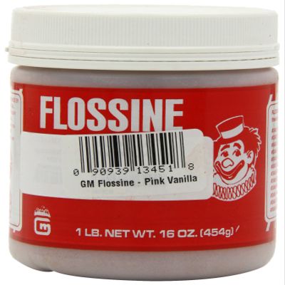 Gold Medal Flossine Can, Vanilla Pink