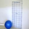 Posture Grid for Posture Assessment - Wall Mount with 90 min Online Pro Course view 2