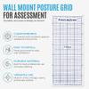 Posture Grid for Posture Assessment - Wall Mount with 90 min Online Pro Course view 4