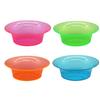 Party Essentials Salad/Snack Bowls, Hard Plastic, 10 oz, Assorted Neon view 1