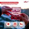 UnTapped Maple Organic Waffles 1.1 oz Each, Box of 16 - Endurance Sports Snacks Sweetened with Real Maple Syrup and Maple Sugar | Vegan & Real Food Waffles | Ideal for Athletic Performance view 3