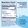 Jordan's Skinny Mixes Sugar Free Syrup, Meyer Lemon Raspberry, Fruit Flavored Water Enhancer, Drink Mix for Iced Tea, Lemonade, Drinks, Low Calorie Water Flavoring, Dairy & Gluten Free, 25.4 Fl Oz view 2