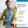 EuroMedica Berberine 500 mg - Brain & Liver Health Support Supplement - Dietary Supplement with Indian Barberry Root Extract - Vegan Capsules for Metabolic Health Support - 60 Capsules view 3