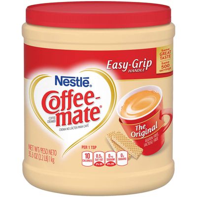 Coffee Mate 30302 The Original Powder 35.3 oz. Coffee Creamer (Pack of 6); Stir in the Rich, Indulgent Taste Anytime for a Classic Cup That's Non-dairy, Lactose-Free, Cholesterol-Free & Gluten-Free