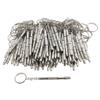 100-Piece 4-in-1 Mini Eyeglass Screwdriver SetPhillips, Flathead, Hex Bits  Portable Eyewear Repair Tool Kit for Glasses, Sunglasses, Watches & Small Electronics  Compact Travel Size view 1